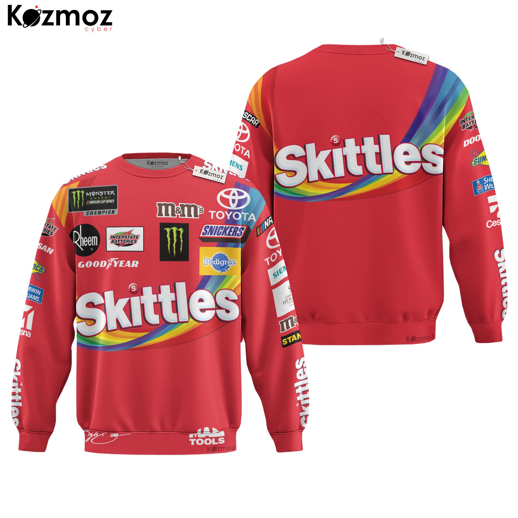 Kyle Busch Skittles Race Suit Collection - NASCAR Racing Team Kyle Busch Skittles Race Suit Collection - NASCAR Racing Team
