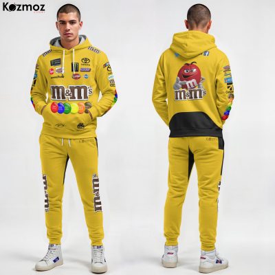 Kyle Busch Joe Gibbs Racing M&M's Racing Sponsor Race Suit 2020 Collection - NASCAR Racing Team