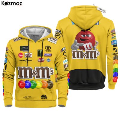 Kyle Busch Joe Gibbs Racing M&M's Racing Sponsor Race Suit 2020 Collection - NASCAR Racing Team