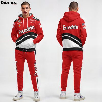 Jimmie Johnson Racing Costume 2001 Herzog 'Excedrin' Collection ? Hendrick Motorsports NASCAR Racing Team