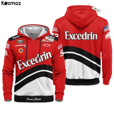 Jimmie Johnson Racing Costume 2001 Herzog 'Excedrin' Collection ? Hendrick Motorsports NASCAR Racing Team