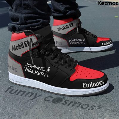 McLaren Kimi Raikkonen Custom Shoes Chrome Livery 2006 Livery MP4-21 Racing Shoes