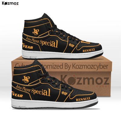 Lotus Ayrton Senna Custom Shoes 1986 Livery 98T Racing Shoes