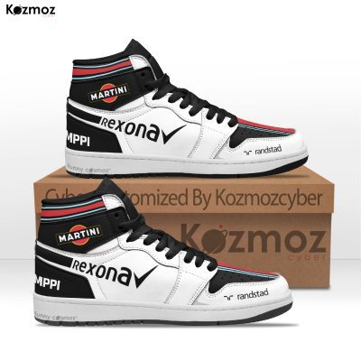 Williams Valtteri Bottas Custom Shoes 2015 Livery FW37 Racing Shoes