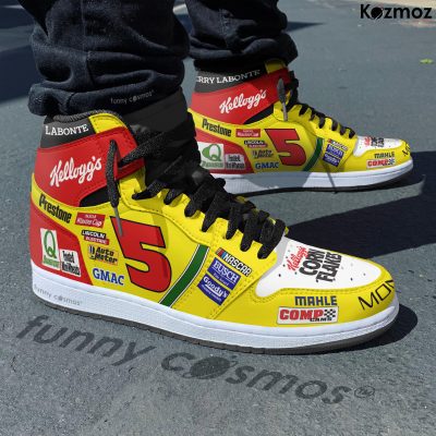 Terry Labonte Hendrick Motorsports Custom Shoes #5 Livery Simple 1999 Livery Kellogg's Racing Shoes