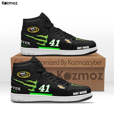 Kurt Busch Custom Shoes Energy Stewart-Haas Racing #41 Livery 2018 Livery Monster Racing Shoes