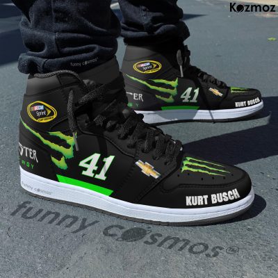Kurt Busch Custom Shoes Energy Stewart-Haas Racing #41 Livery 2018 Livery Monster Racing Shoes