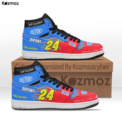 Jeff Gordon Hendrick Motorsports Custom Shoes No.24 DuPont Monte Carlo Livery 2004 Livery Racing Shoes