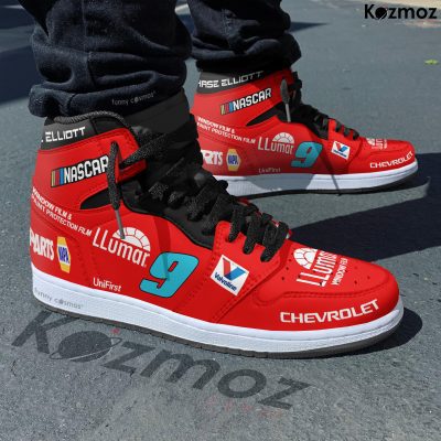 Hendrick Motorsports Chase Elliott Custom Shoes LLumar Camaro 2024 Racing Shoes