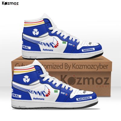 Ayrton Senna Williams F1 Custom Shoes Racing Suit 1994 Racing JD Sneakers