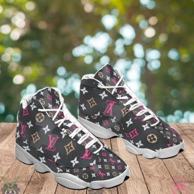 LOUIS VUITTON air jordan 13 sneakers black hot 2024 form jordan 13 sneakers