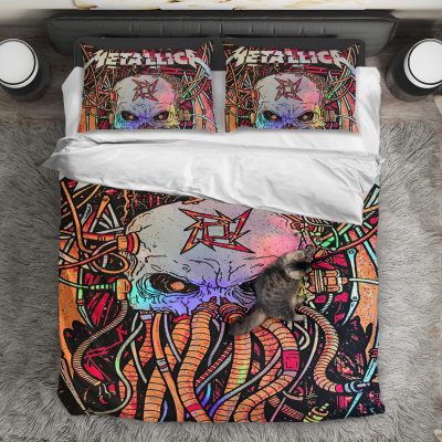 Metallica Heavy Metal Band Bedding Set