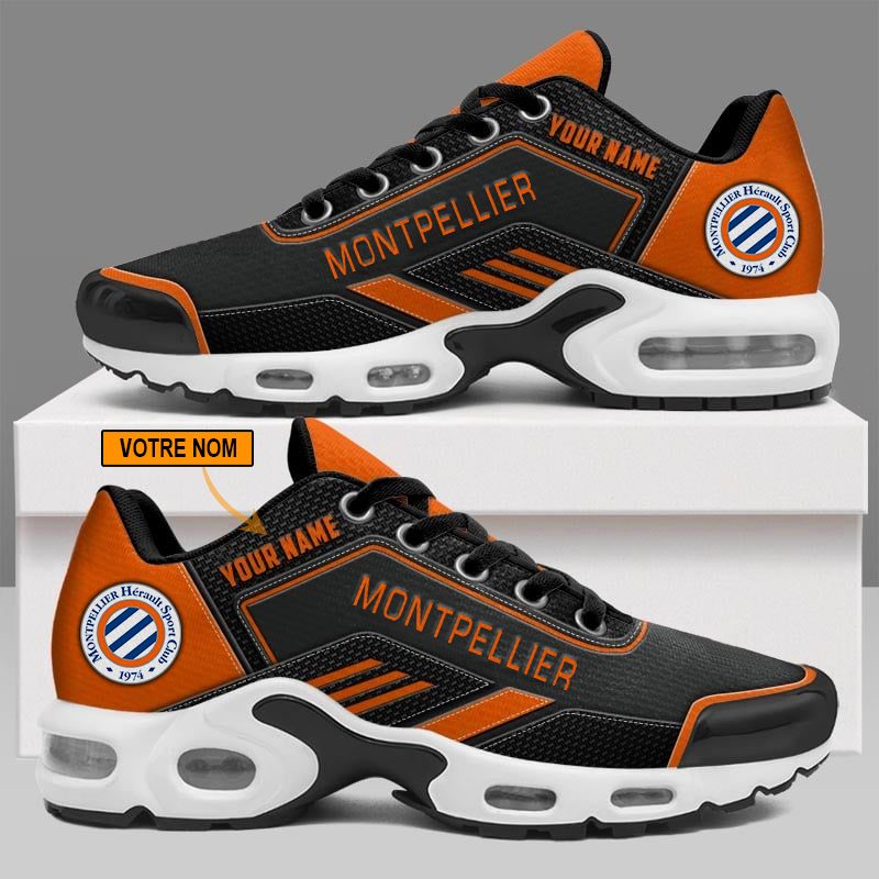 Montpellier HSC - Chaussures Air Max Plus Nouveau style avec nom personnalis? Montpellier HSC - Chaussures Air Max Plus Nouveau style avec nom personnalis?