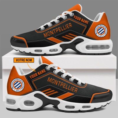 Montpellier HSC - Chaussures Air Max Plus Nouveau style avec nom personnalis?