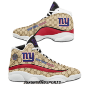 Nfl New York Giants Gucci Air Jordan 13 Sneakers