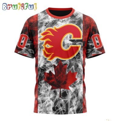 NHL Calgary Flames Happy Independence Day The 4th Of July 3D T Shirt