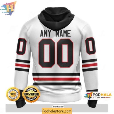 NHL Chicago Blackhawks 3D Hoodie Custom Name and Number Sweatshirt