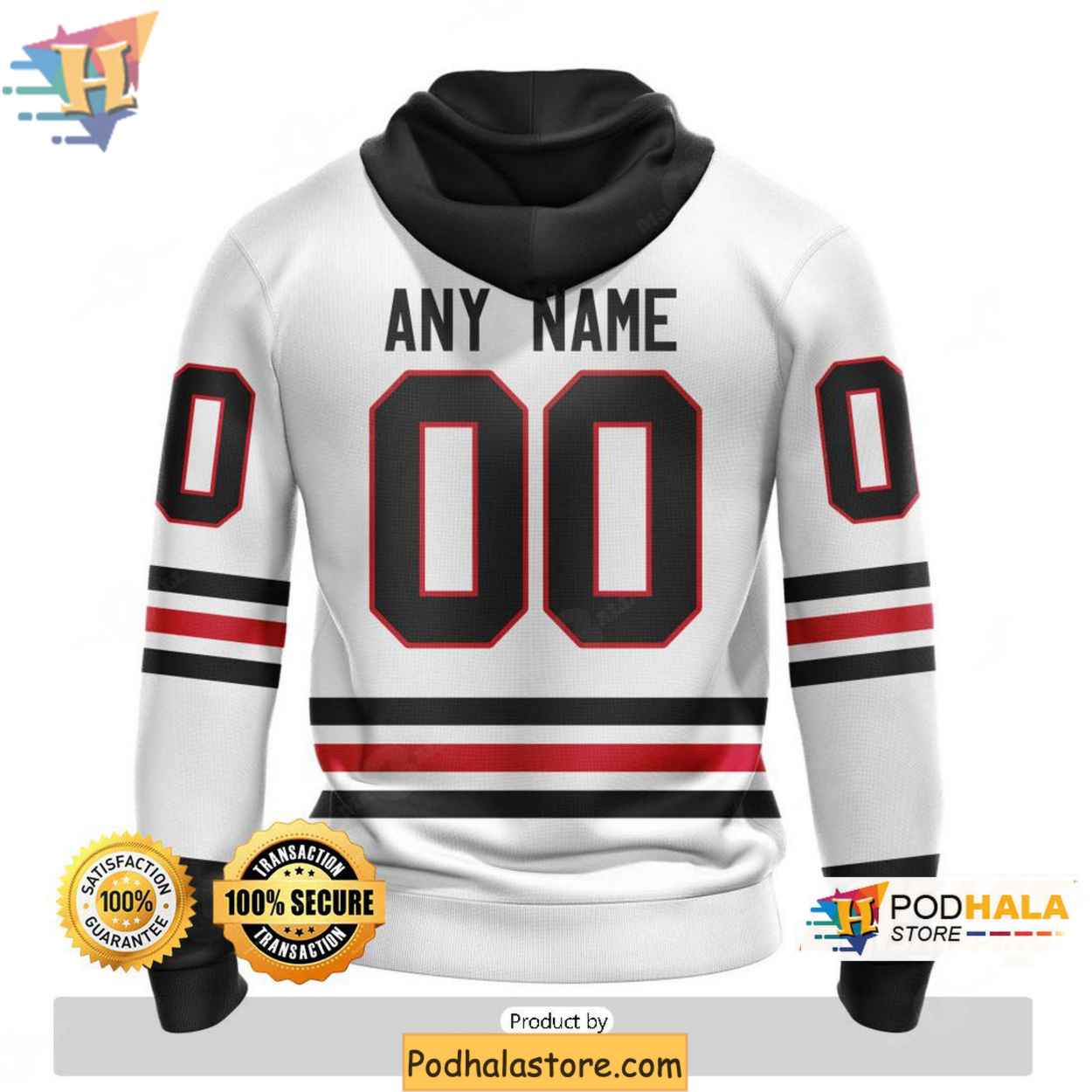 NHL Chicago Blackhawks 3D Hoodie Custom Name and Number Sweatshirt NHL Chicago Blackhawks 3D Hoodie Custom Name and Number Sweatshirt