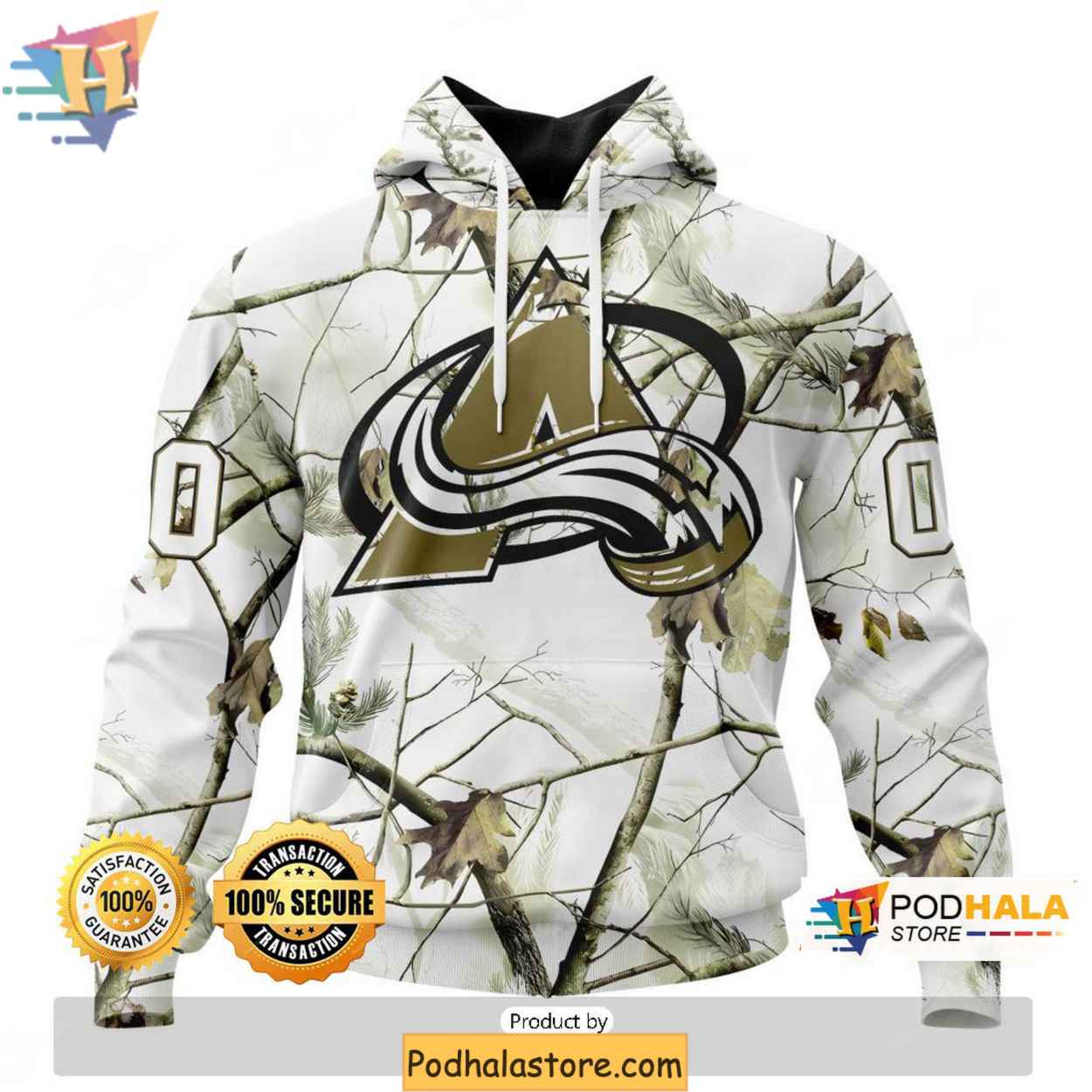 NHL Colorado Avalanche Hoodie, Winter Camo 3D Personalized Sweatshirt NHL Colorado Avalanche Hoodie, Winter Camo 3D Personalized Sweatshirt