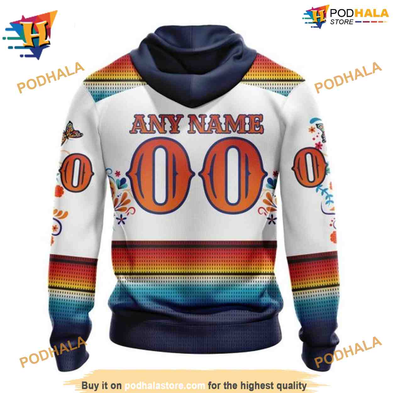 NHL Dia De Los Muertos Special Design Anaheim Ducks Merch Hoodie 3D NHL Dia De Los Muertos Special Design Anaheim Ducks Merch Hoodie 3D