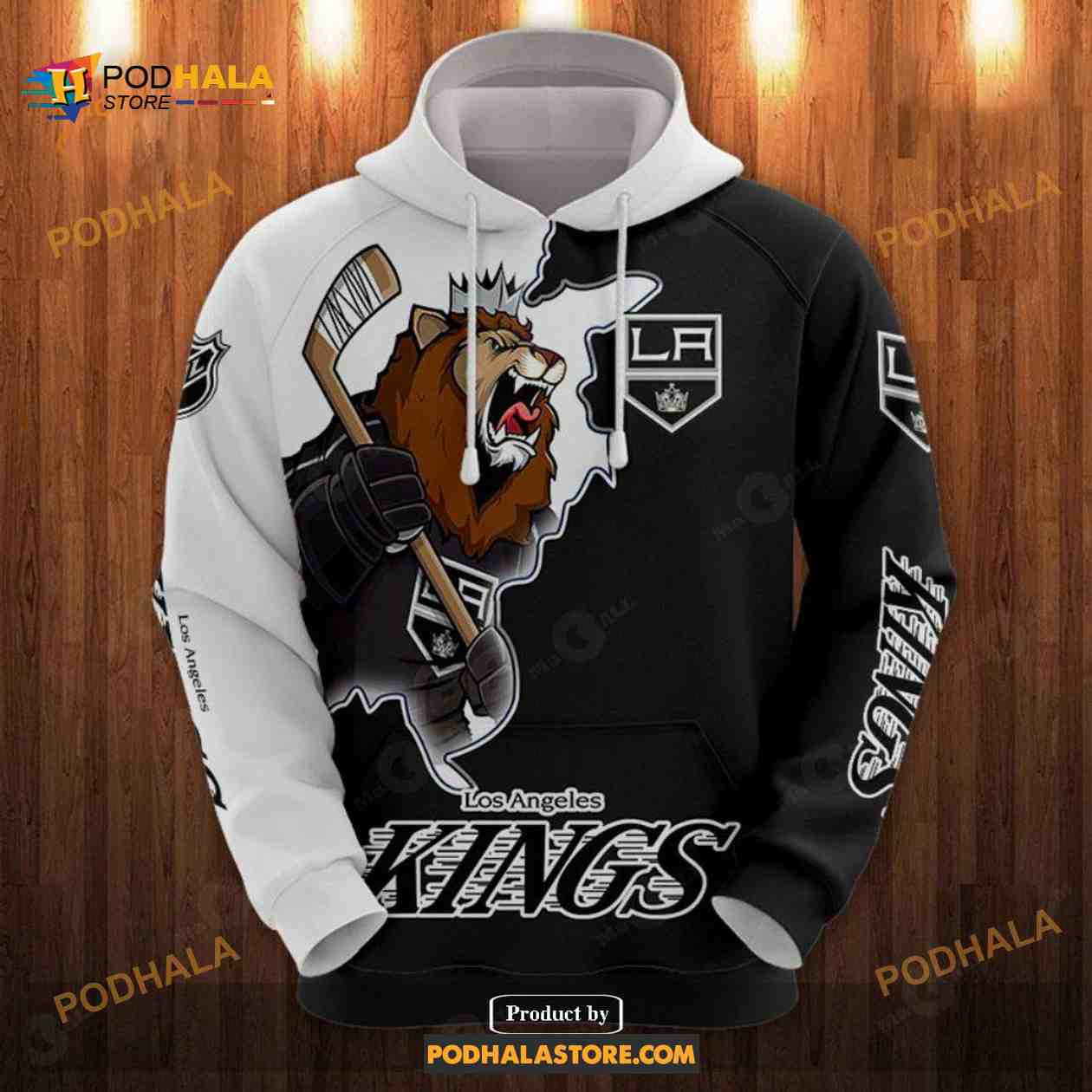 NHL Los Angeles Kings Shirt Sweatshirt Hoodie 3D NHL Los Angeles Kings Shirt Sweatshirt Hoodie 3D