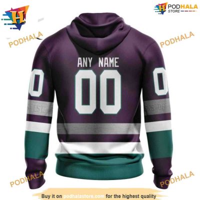 NHL Mighty Ducks 30th Anniversary Unique Hoodie 3D Design