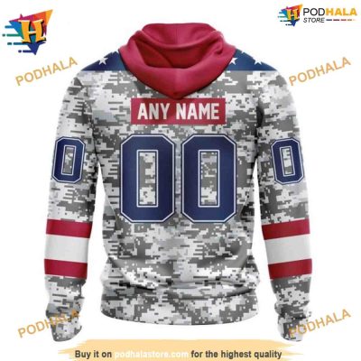 NHL Special Camo Veterans Day Design Anaheim Ducks Hoodie 3D
