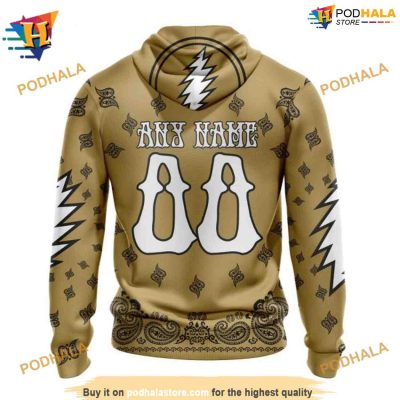 NHL Special Grateful Dead Design Unique Anaheim Ducks Hoodie 3D