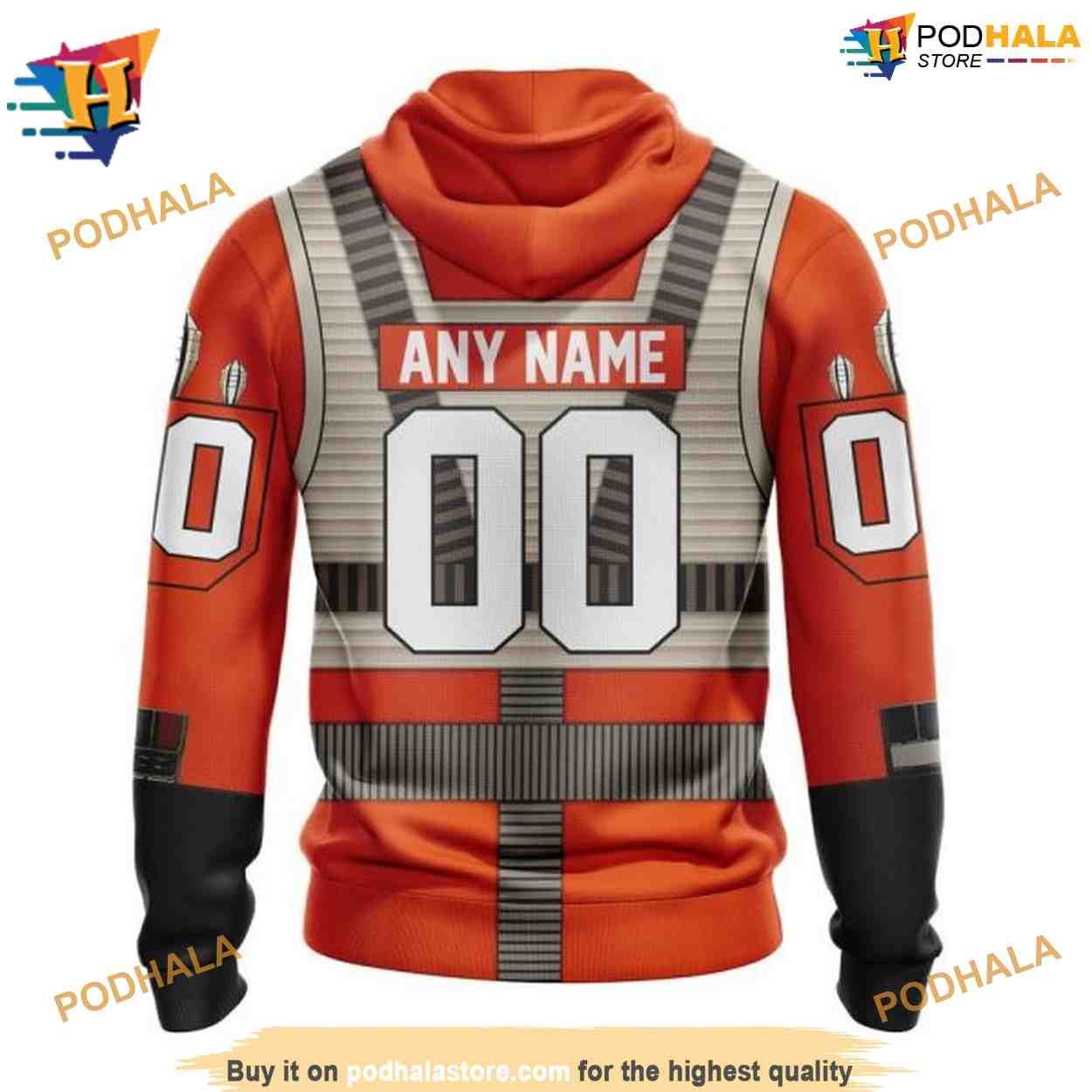 NHL Star Wars Rebel Pilot Personalized Anaheim Ducks Hoodie 3D NHL Star Wars Rebel Pilot Personalized Anaheim Ducks Hoodie 3D