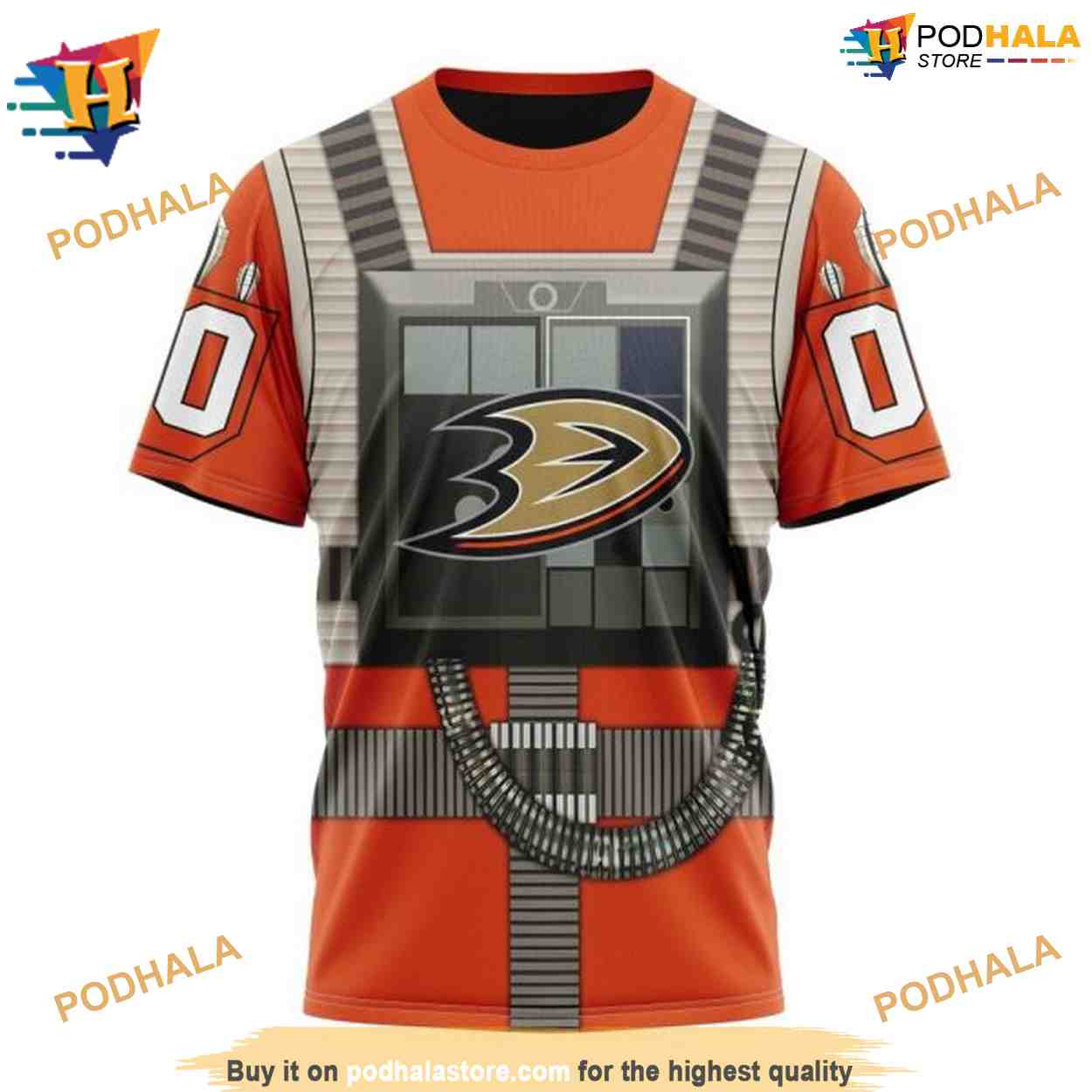 NHL Star Wars Rebel Pilot Personalized Anaheim Ducks Hoodie 3D NHL Star Wars Rebel Pilot Personalized Anaheim Ducks Hoodie 3D