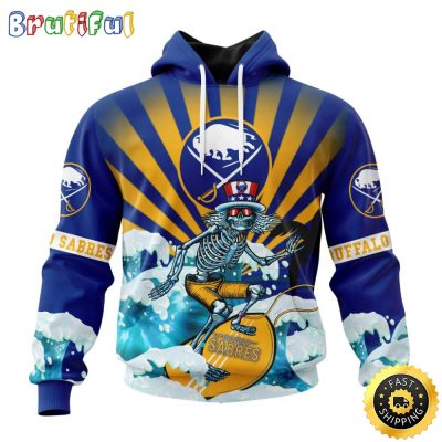 NHL Buffalo Sabres Hoodie Specialized Kits For The Grateful Dead 3D Hoodie Unisex Hoodie Tshirt