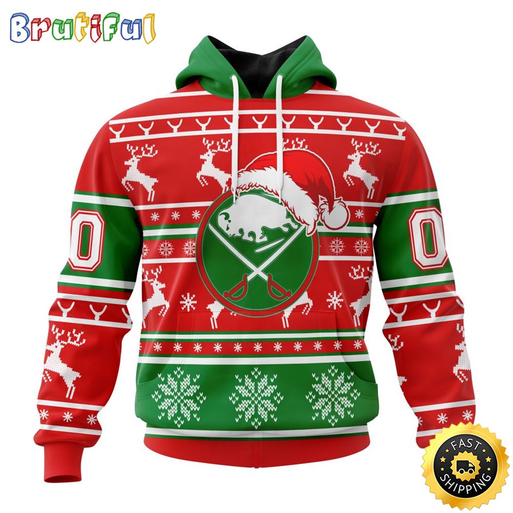 NHL Buffalo Sabres Specialized Unisex Christmas Is Coming Santa Claus All Over Print 3D Hoodie Gift For Christmas Day NHL Buffalo Sabres Specialized Unisex Christmas Is Coming Santa Claus All Over Print 3D Hoodie Gift For Christmas Day