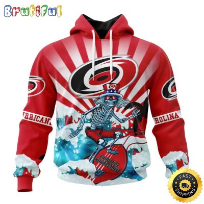 NHL Carolina Hurricanes Hoodie Specialized Kits For The Grateful Dead 3D Hoodie Unisex Hoodie Tshirt