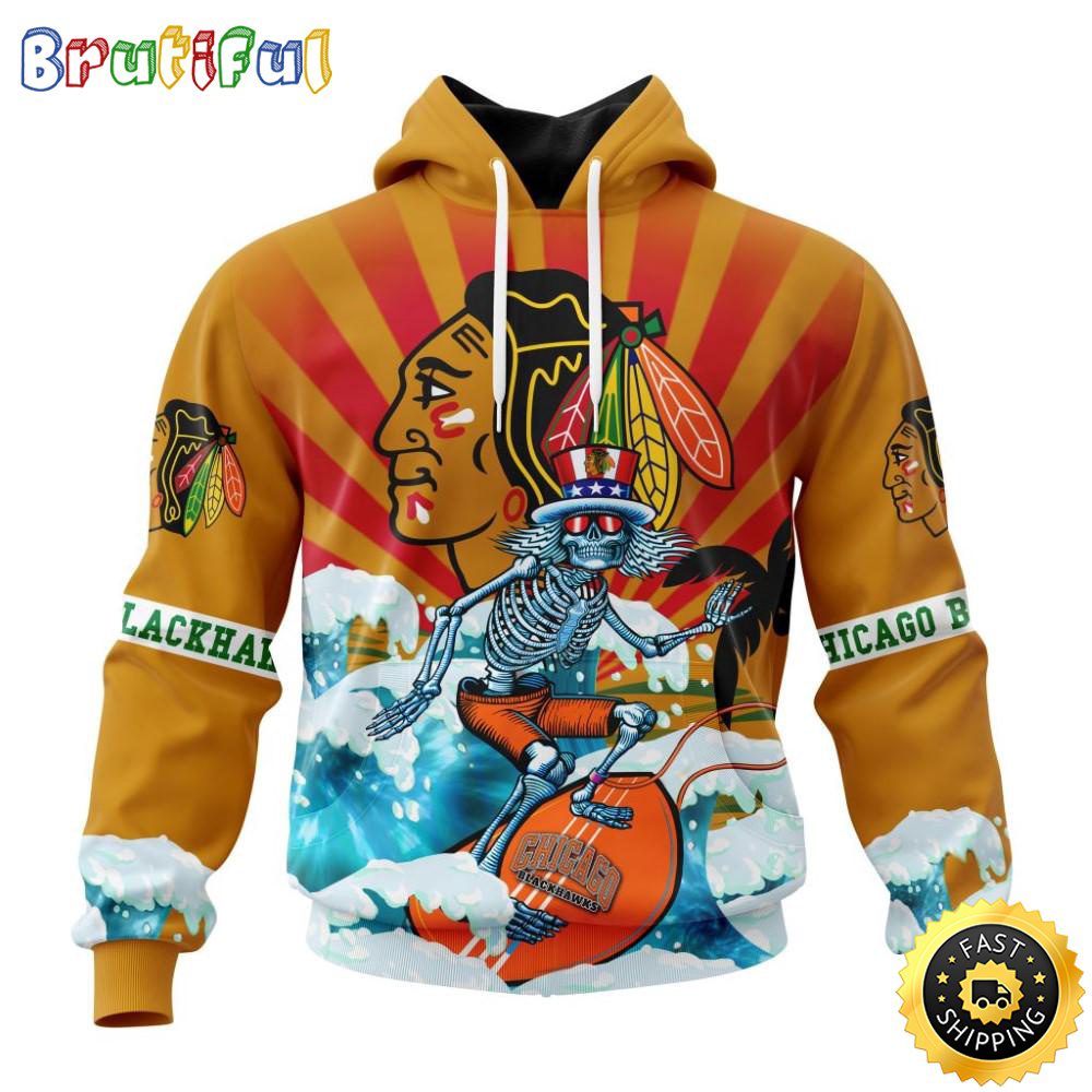 NHL Chicago BlackHawks Hoodie Specialized Kits For The Grateful Dead 3D Hoodie Unisex Hoodie Tshirt