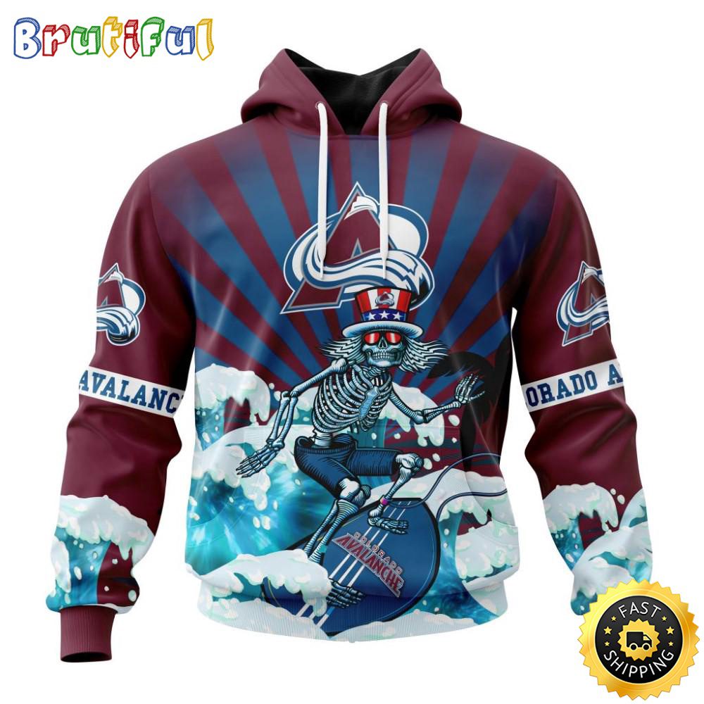 NHL Colorado Avalanche Hoodie Specialized Kits For The Grateful Dead 3D Hoodie Unisex Hoodie Tshirt