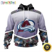 NHL Colorado Avalanche Specialized Sport Fights Again All Cancer All Over Print 3D Hoodie Unisex Hoodie