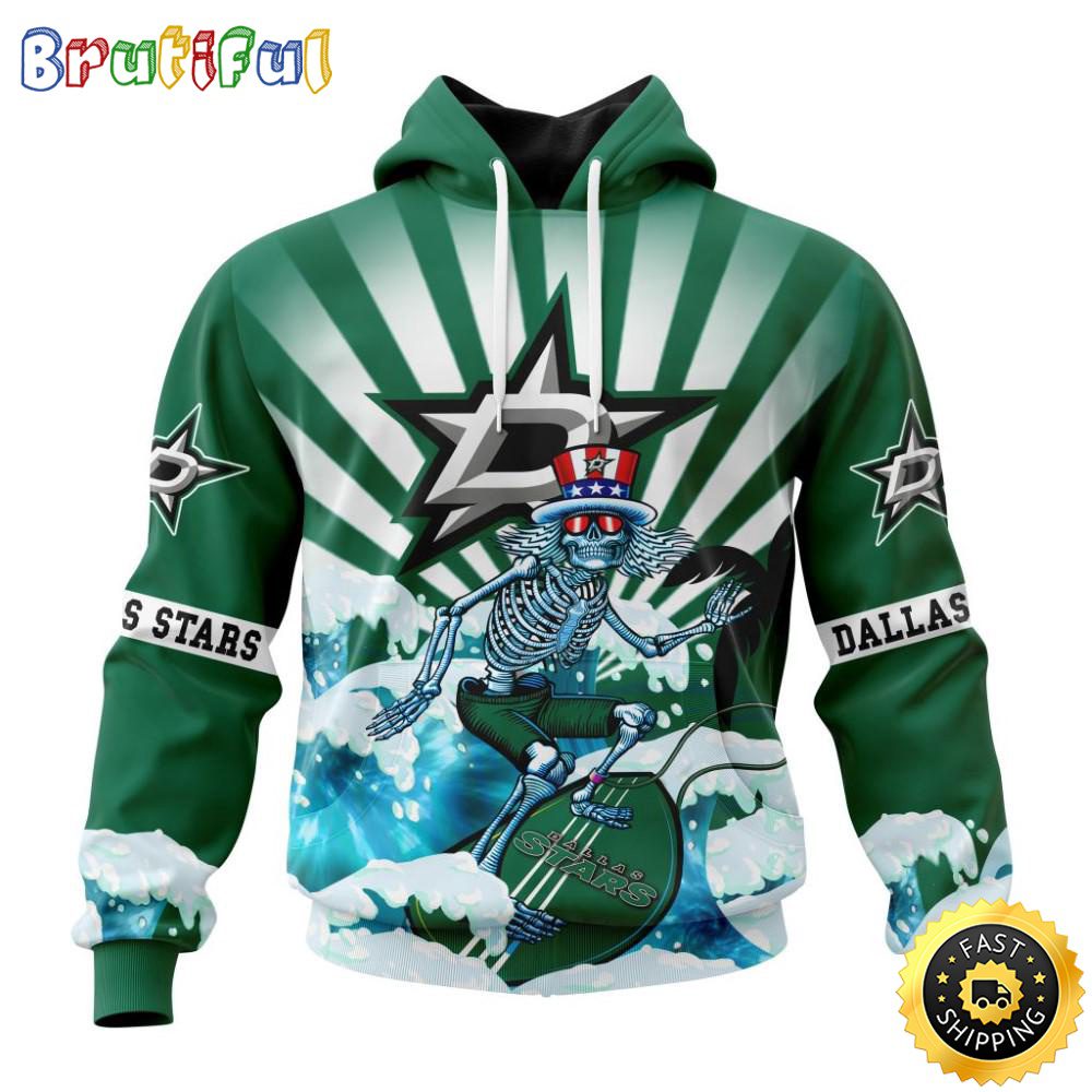 NHL Dallas Stars Hoodie Specialized Kits For The Grateful Dead 3D Hoodie Unisex Hoodie Tshirt