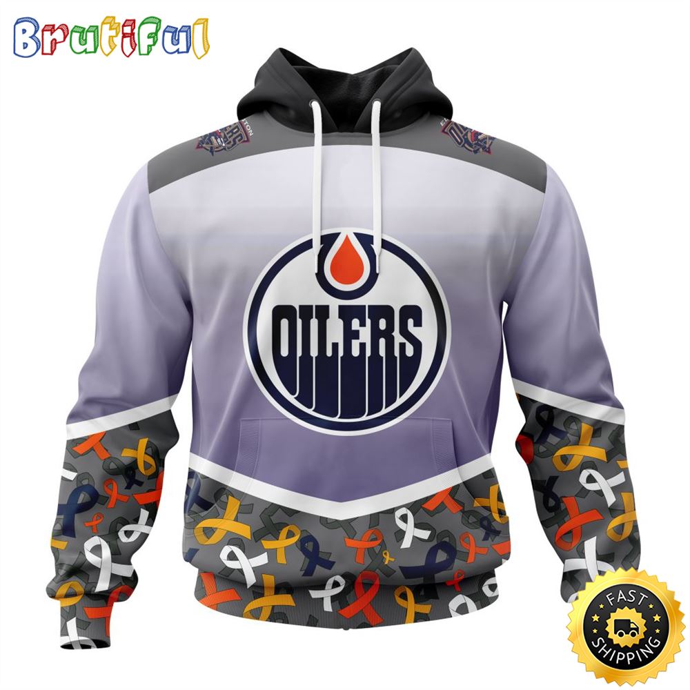 NHL Edmonton Oilers Specialized Sport Fights Again All Cancer All Over Print 3D Hoodie Unisex Hoodie NHL Edmonton Oilers Specialized Sport Fights Again All Cancer All Over Print 3D Hoodie Unisex Hoodie