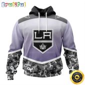 NHL Los Angeles Kings Specialized Sport Fights Again All Cancer All Over Print 3D Hoodie Unisex Hoodie
