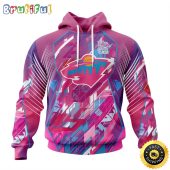 NHL Minnesota Wild I Pink I Can Fearless Again Breast Cancer All Over Print 3D Hoodie Unisex Hoodie Tshirt Sweatshirt
