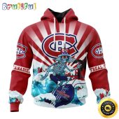 NHL Montreal Canadiens Hoodie Specialized Kits For The Grateful Dead 3D Hoodie Unisex Hoodie Tshirt