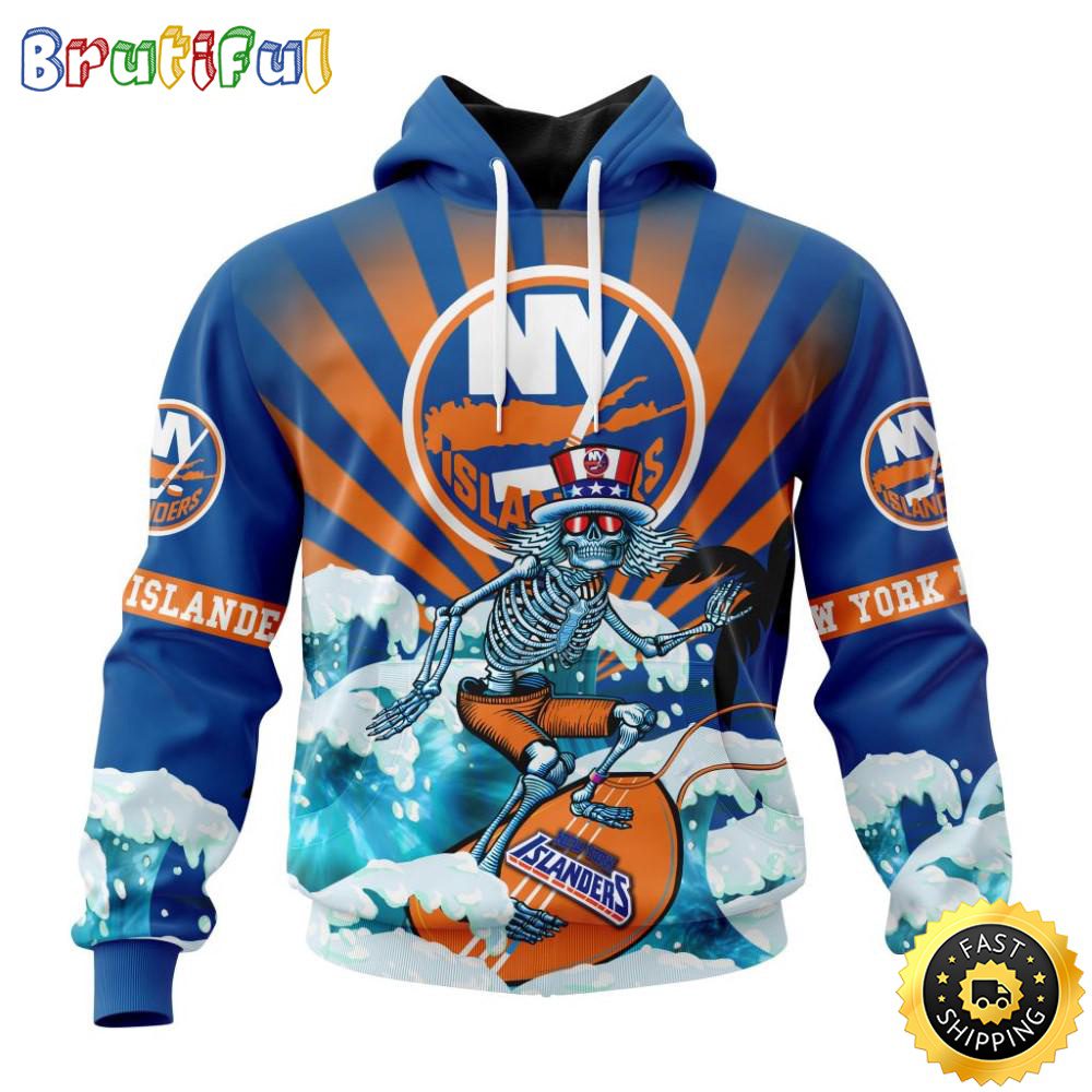 NHL New York Islanders Hoodie Specialized Kits For The Grateful Dead 3D Hoodie Unisex Hoodie Tshirt