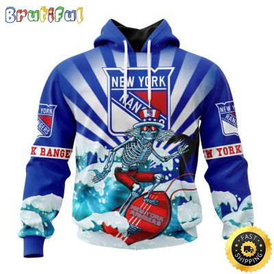 NHL New York Rangers Hoodie Specialized Kits For The Grateful Dead 3D Hoodie Unisex Hoodie Tshirt