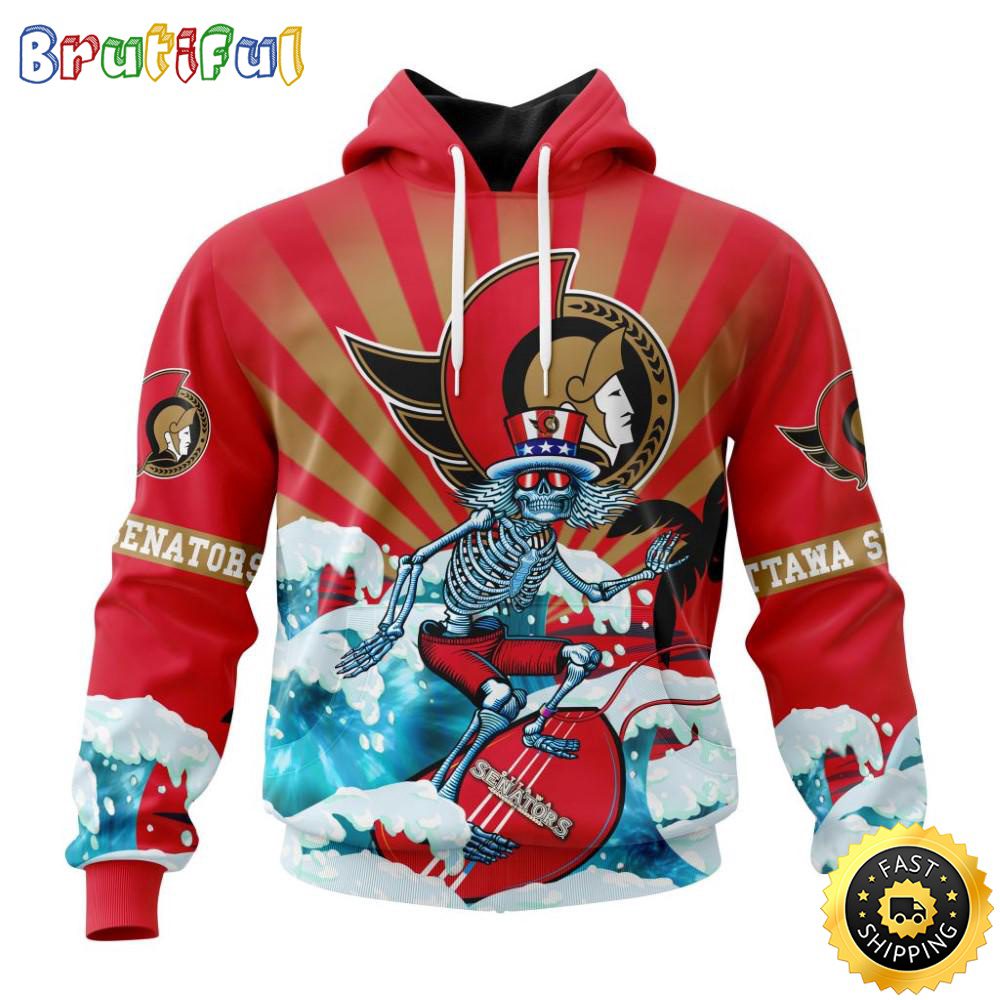 NHL Ottawa Senators Hoodie Specialized Kits For The Grateful Dead 3D Hoodie Unisex Hoodie Tshirt
