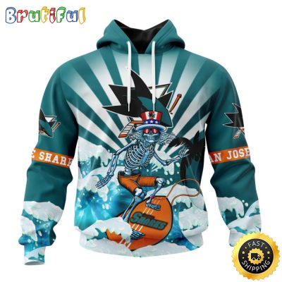 NHL San Jose Sharks Hoodie Specialized Kits For The Grateful Dead 3D Hoodie Unisex Hoodie Tshirt
