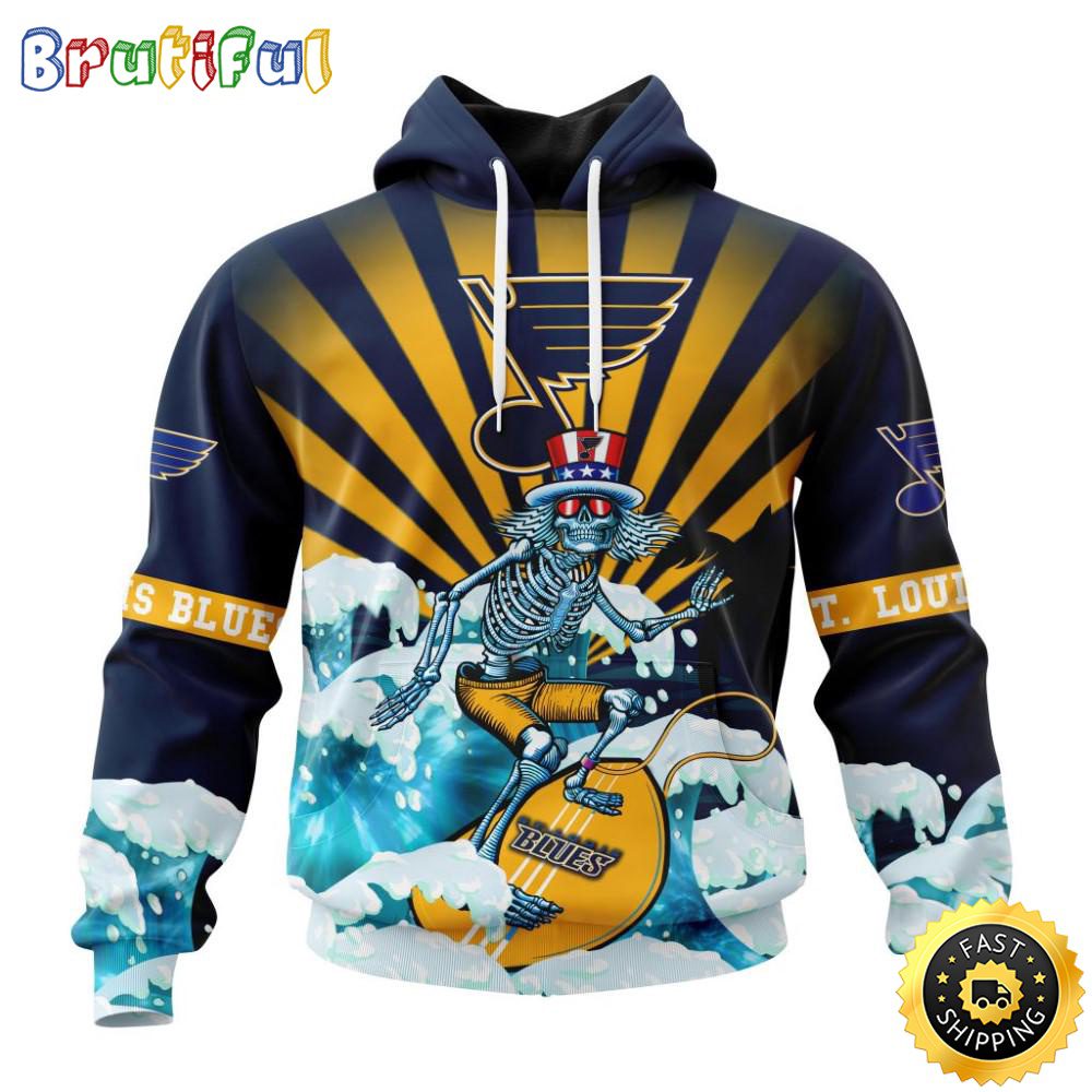 NHL St. Louis Blues Hoodie Specialized Kits For The Grateful Dead 3D Hoodie Unisex Hoodie Tshirt