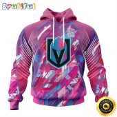 NHL Vegas Golden Knights I Pink I Can Fearless Again Breast Cancer All Over Print 3D Hoodie Unisex Hoodie Tshirt Sweatshirt