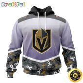 NHL Vegas Golden Knights Specialized Sport Fights Again All Cancer All Over Print 3D Hoodie Unisex Hoodie