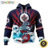 NHL Winnipeg Jets Hoodie Specialized Kits For The Grateful Dead 3D Hoodie Unisex Hoodie Tshirt