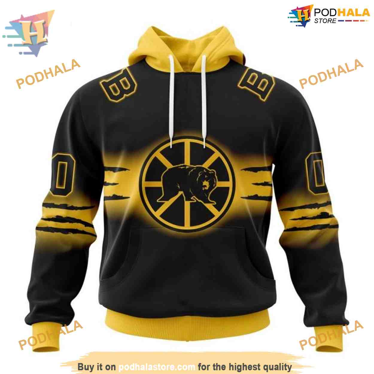 New Gradient Series NHL Personalized Boston Bruins Hoodie 3D, Exclusive Merch New Gradient Series NHL Personalized Boston Bruins Hoodie 3D, Exclusive Merch